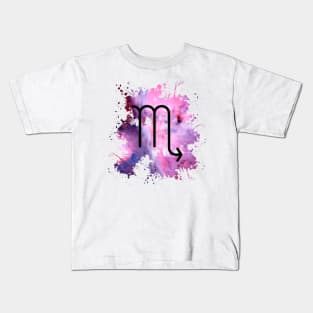 Scorpio Abstract Kids T-Shirt